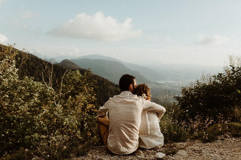 Séance Couple Dans Les Alpes Au Parmelan La Bohème