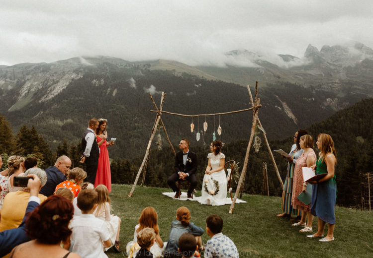 photographe mariage laique montagne