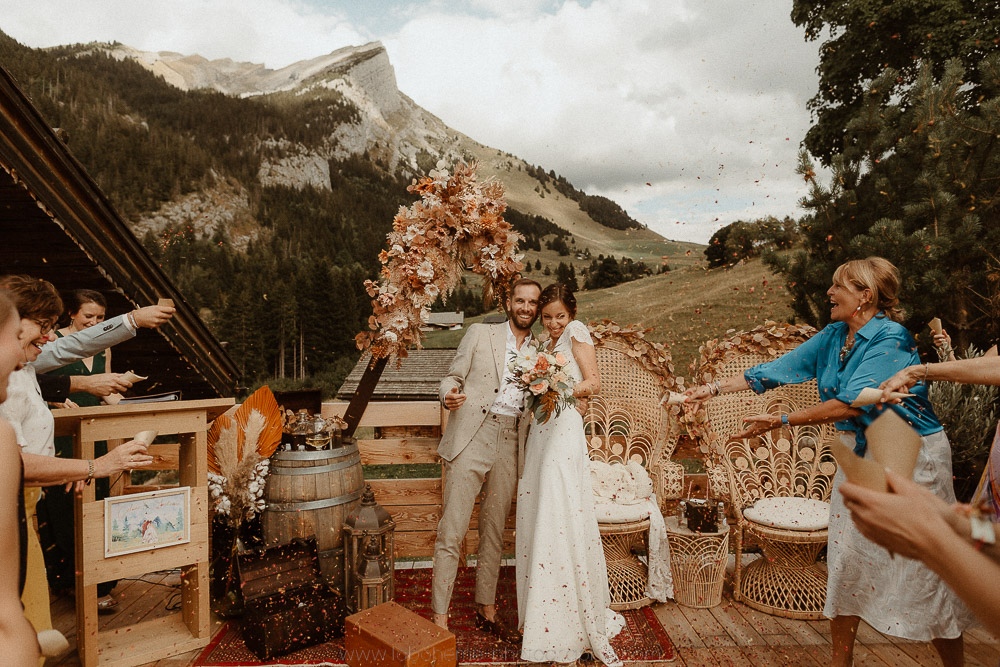 mariage en petit comite a la montagne en savoie