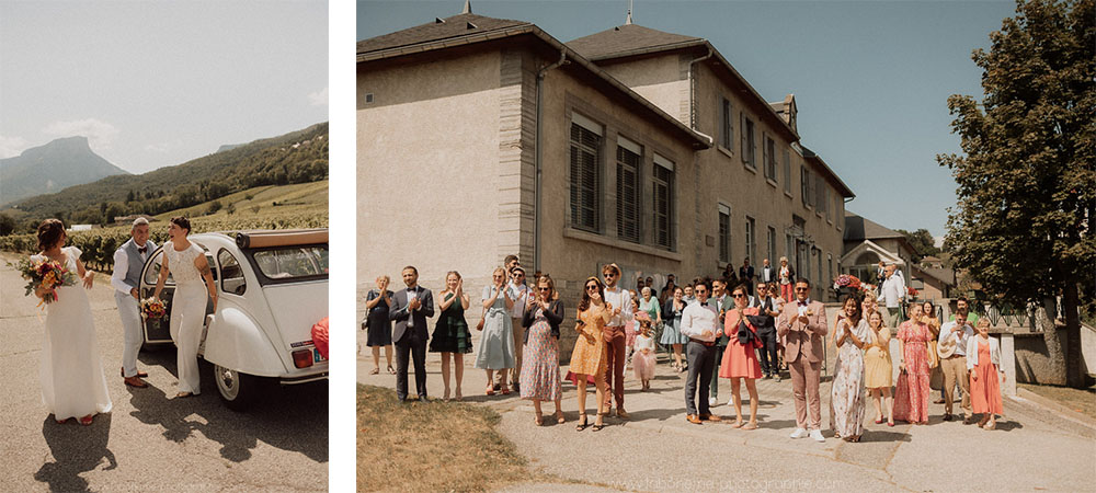 mariage deux mariees