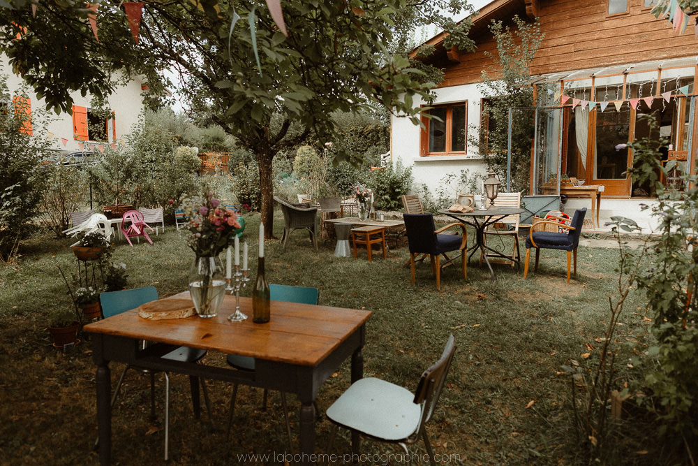 mariage garden party
